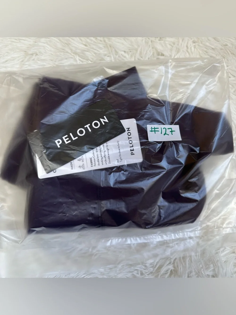 Peloton Leggings Cadent  Purple High-Waist Pockets Sport Workout Yoga  Small - Picture 8 of 8